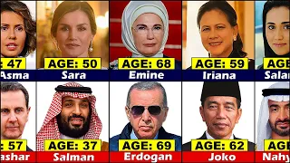 AGE Comparison: Muslim World Leaders and Their Wives