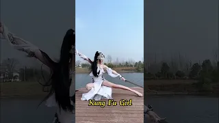 Kung Fu girl, are you afraid? #kungfu