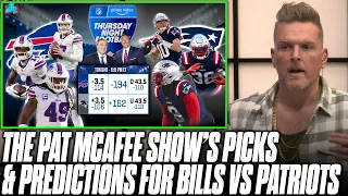 Pat McAfee Show Pick & Predict Bills vs Patriots On Thursday Night Football