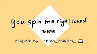 you spin me right round meme 13+ [poppy playtime/huggy wuggy] flipclip but music is dead or alive