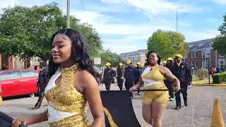 Alabama state university homecoming parade in Montgomery Alabama