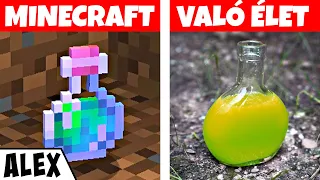 Minecraft vs Való Élet