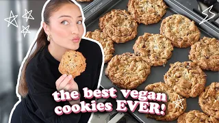 the best vegan chocolate chip cookie recipe OF ALL TIME! 🍪