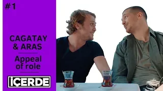 Icerde  ❖ Cagatay & Aras interview ❖ Part 1 ❖ Appeal of Roles ❖  English