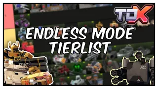 TDX ENDLESS MODE TOWER TIERLIST |ALL PATHS, 2024|