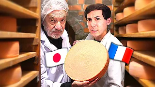 J'emmène un vrai fromager juger les fromages au Japon 🇯🇵 (feat @luisieraffineur )