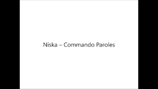 Paroles niska cammodo