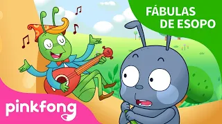 La Hormiga y el Saltamontes | Fábulas de Esopo | Pinkfong Cuentos Infantiles