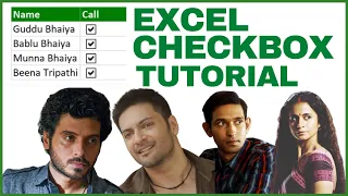 How To Insert Checkbox In MS-Excel In 5 Minutes (2021) | Excel Checkbox Tutorial | Neeraj Arora