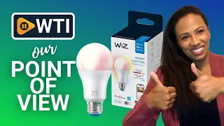 WiZ Connected Color 60W Light Bulbs | Our Point Of View