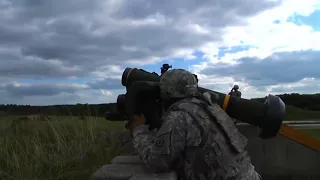 FGM 148 Javelin In Action • Man Portable Anti Tank Missile