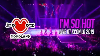 MOMOLAND - I'm So Hot Performance at KCON LA 2019 - FAN CAM