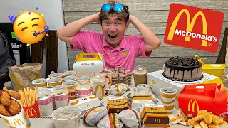 ORDERING THE ENTIRE MENU sa MCDONALDS! (BIRTHDAY CELEBRATION!)