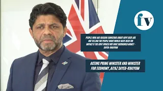 Acting Prime Minister and Minister for Economy, Aiyaz Sayed-Khaiyum | 23/02/2022