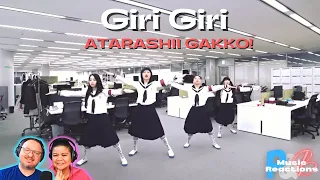 ATARASHII GAKKO! | "Giri Giri" (Special Choreo Video) | Couples Reaction!