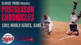 1991 WS, Game 1: Braves @ Twins