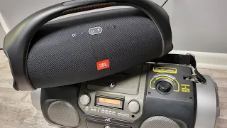 Old School JVC Kaboom vs JBL Boombox 2