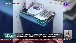 Apat na taong gulang na bata, natagpuang naaagnas sa loob ng washing machine | SONA