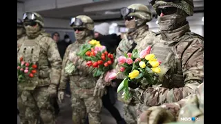Поздравление с 8 марта от военнослужащих ДНР