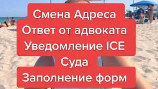 Иммиграция в США через CBP!Уведомление ICE в Америке о смене Адреса!Переход из Мексики в США!майами!