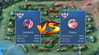 TOP 1 GLOBAL LEOMORD VS TOP GLOBAL FANNY! WHO WILL WIN?! - Avory | MLBB