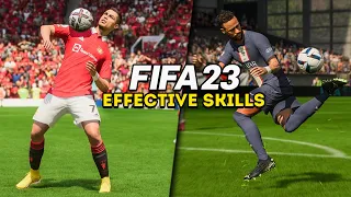 FIFA 23 MOST EFFECTIVE SKILL MOVES TUTORIAL! (BEST SKILLS)