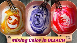 Mixing Color in Bleach / Lift Me Up Bright, Pearl, Rose