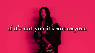 Nessa Barrett - If it's not you, it's not anyone (Snippet Lyrics)