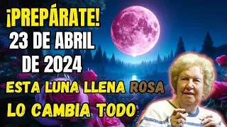 ¡Prepárate! El 23 de abril de 2024: La revelación antes de la luna llena rosa ✨ Dolores Cannon