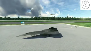 Microsoft Flight Simulator, Vol en Darkstar, tuto démarrage