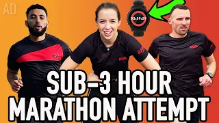 We Tried To Run a Sub 3 Hour Marathon