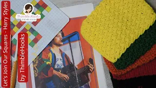 Let's Join the Squares CROCHET Tutorial HARRY STYLES Inspired Cardigan / How to do it