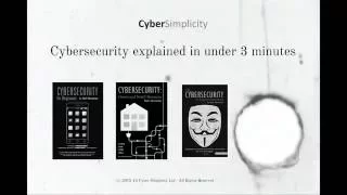 Cybersecurity Explained in 3 Minutes