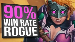 90% WIN RATE Secret Galakrond Rogue! | Standard | Hearthstone