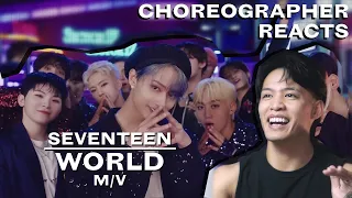 Dancer Reacts to SEVENTEEN - WORLD M/V