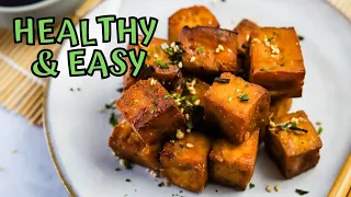 5 secret tips to flavorful CRISPY TOFU in the AIR FRYER