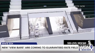 White Sox are adding "View Bars" to the upper deck at Guaranteed Rate Field