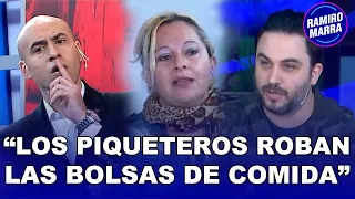 MARRA VS PLANERA: "LOS PIQUETEROS ROBAN COMIDA"  | Ramiro Marra