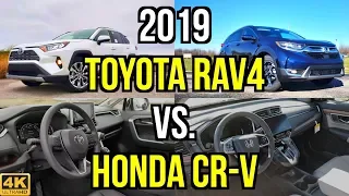 ULTIMATE CUV -- 2019 Toyota RAV4 Limited vs. 2019 Honda CR-V Touring: Comparison