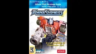 Transformers Official DVD Strategy Guide (Armada PS2)