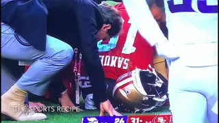 Deebo Samuel injury! Leaves game! 😯 49ers vs Vikings