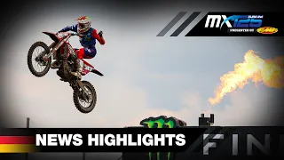News Highlights |  EMX125 Presented by FMF Racing Race 1 | Liqui Moly MXGP of Germany 2023 #MXGP