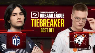 [FIL] Virtus.Pro vs OG  (BO1) | DreamLeague Season 22 - Groupstage #1 | TieBreaker