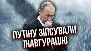 ❗️Ледь не знесло Путіна? В РФ ШАЛЕНИЙ УРАГАН! Змітає все живе. Вулиці затоплені, літають мусорки