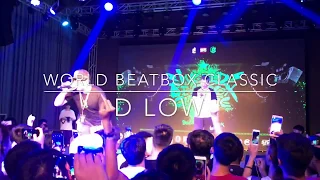 D low | World beatbox classic elimination | Live