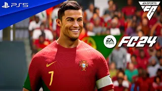 FC 24 - Portugal (MJ7) vs. France (KaramZireeni) - Full Online Match | PS5™ [4K60]