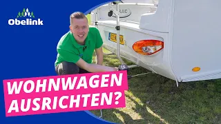 Wie kann ich meinen Wohnwagen ausrichten? | Obelink