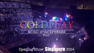 Coldplay Live in Singapore | Music of the Spheres Tour | 23.01.2024