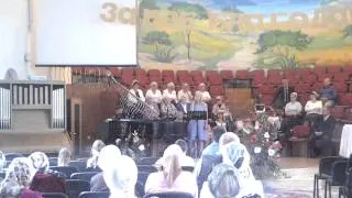В Енакиево в церкви Голгофа