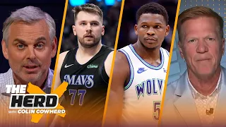 T-Wolves win Game 7, Knicks bow out, Can Luka lead the Mavericks to the NBA Finals? | NBA | THE HERD